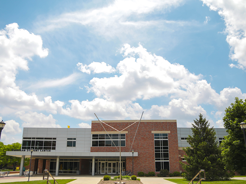 Campus during summer