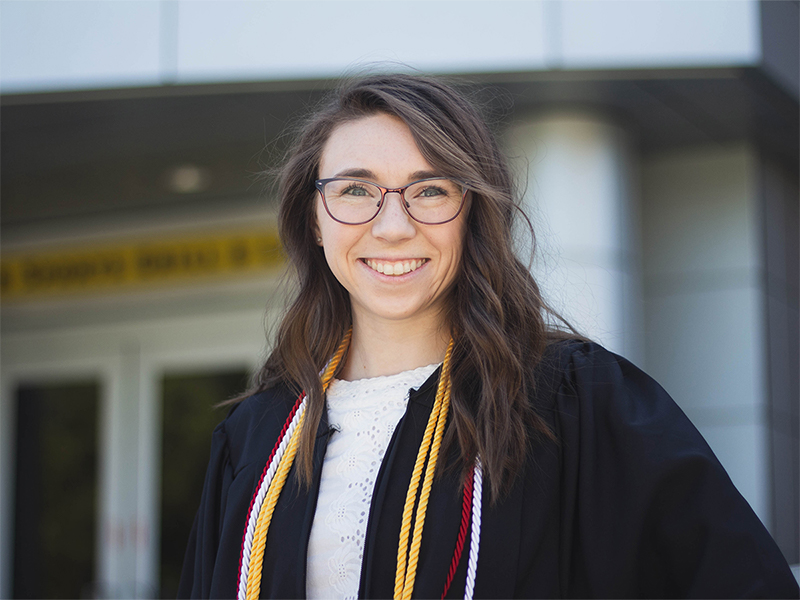 Madison McCalla, WSU communication graduate