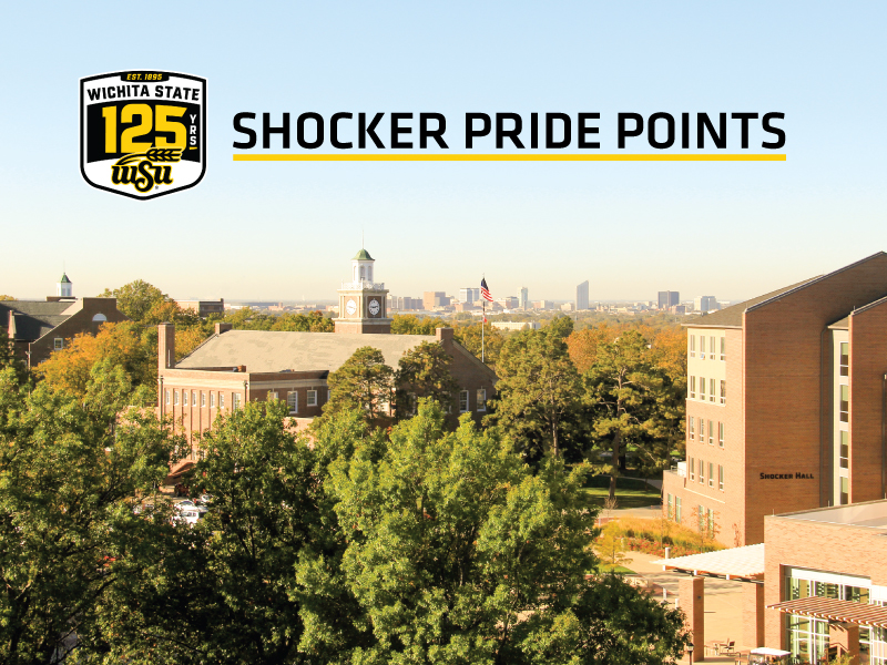 Wichita State 125 Years': Shocker Pride Points, the people, stories and accomplishments that define our Shocker family