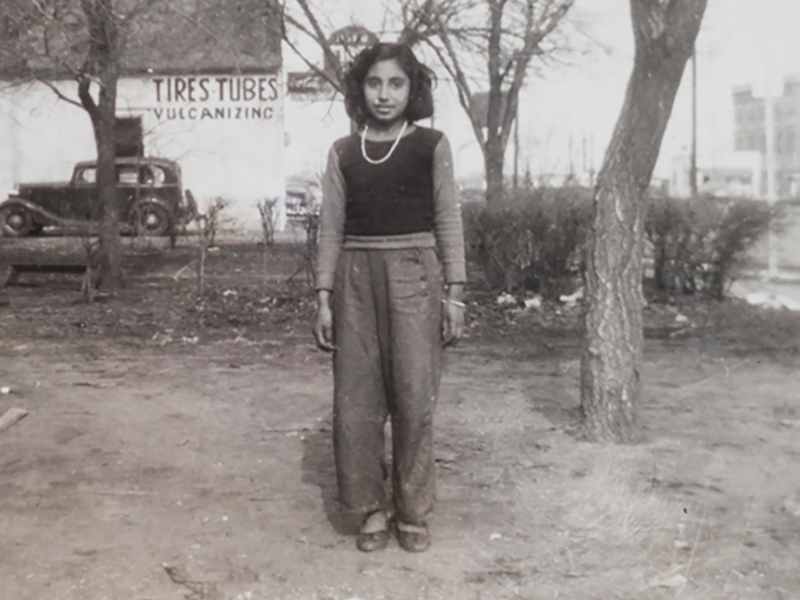 Broadway and 22nd Street in Wichita, 1945