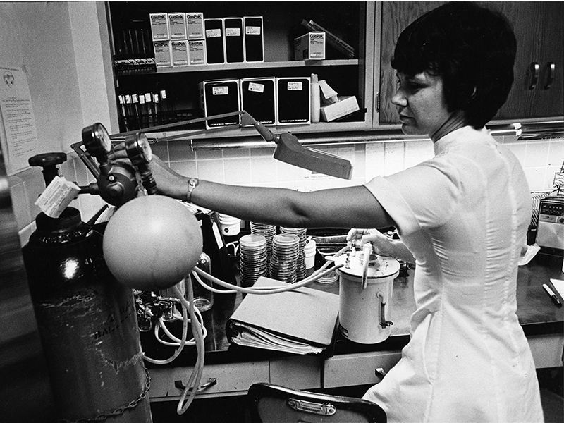 CHP Medical Tech student 1974