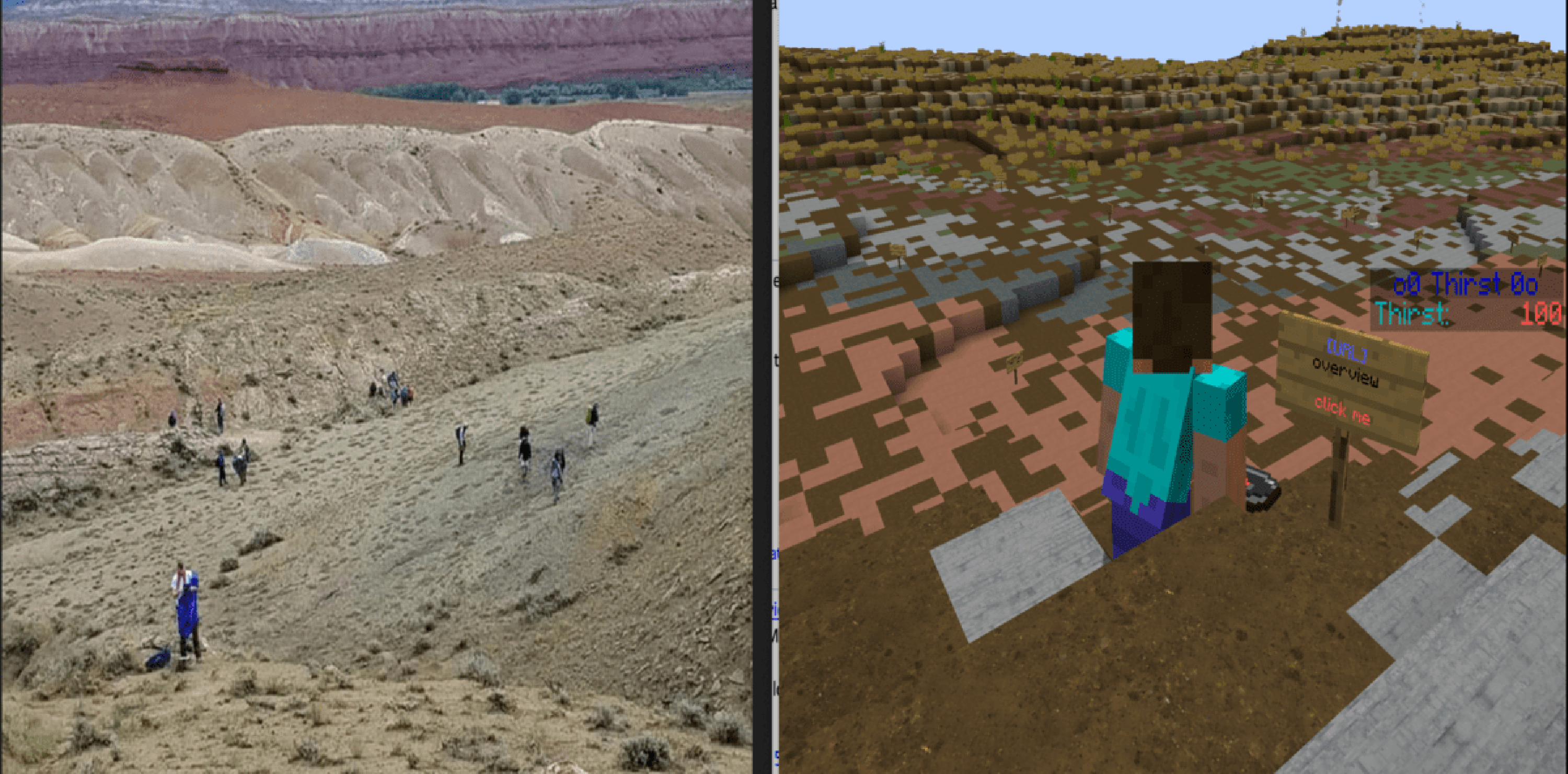Dr. Will Parcell, who teaches Field Geology, turned to the computer game Minecraft to give students the field camp experience they would normally have in the Bighorn Basin of Wyoming and Montana during the summer. Parcell is one of many faculty members who are using the COVID-19 pandemic as a teachable moment for students.
