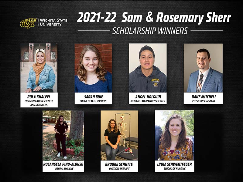 2021-22 Sherr scholarship winners