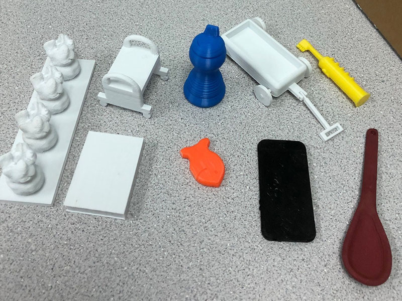 3D printed objects