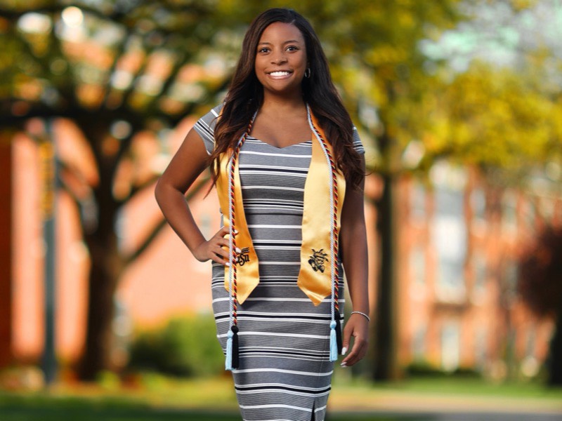 Sierra is one of more than 3,500 students eligible for spring 2021 graduation. 
