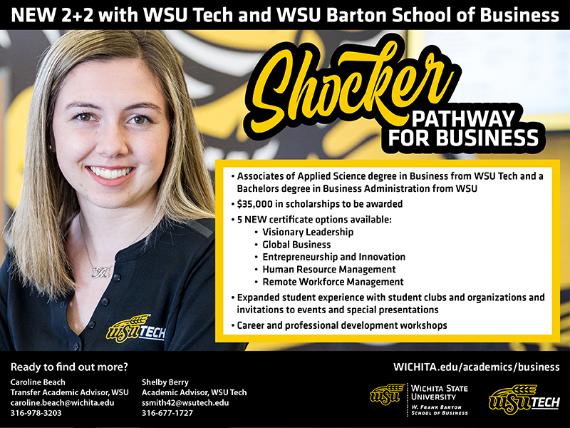 WSU Tech, Barton School graphic