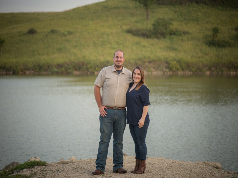 Chris Schroeder, 32, learns to stand up and keep moving in the wake of challenges. 