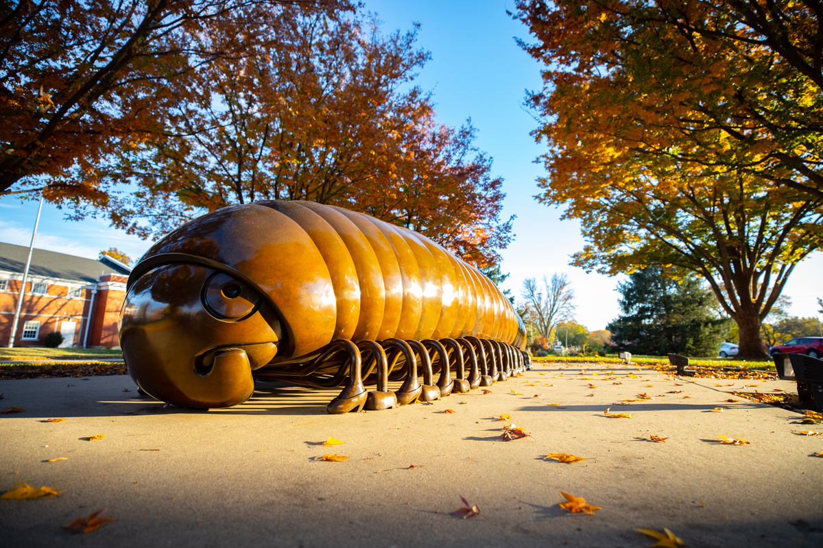 Millipede by Tom Otterness (2008)