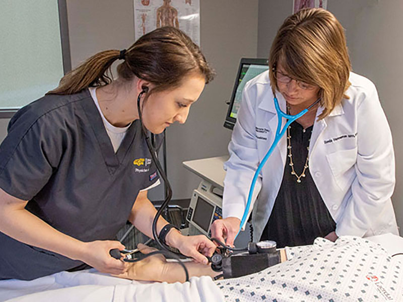 CHP student and faculty member
