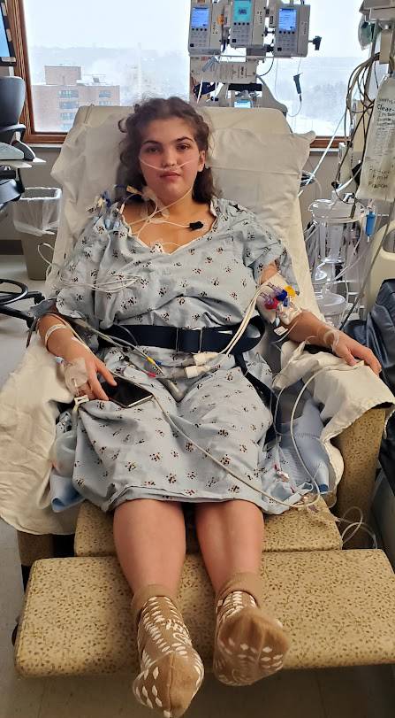 placeholder Alissa in the hospital