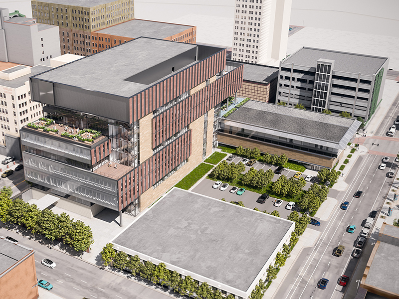 wichita biomedical campus rendering