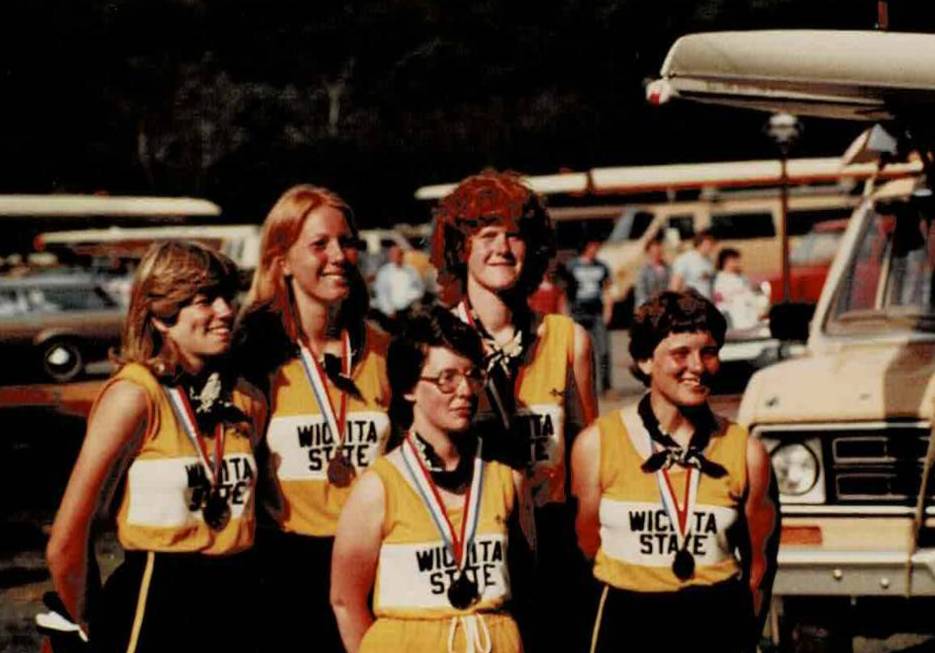 Wichita State rowers