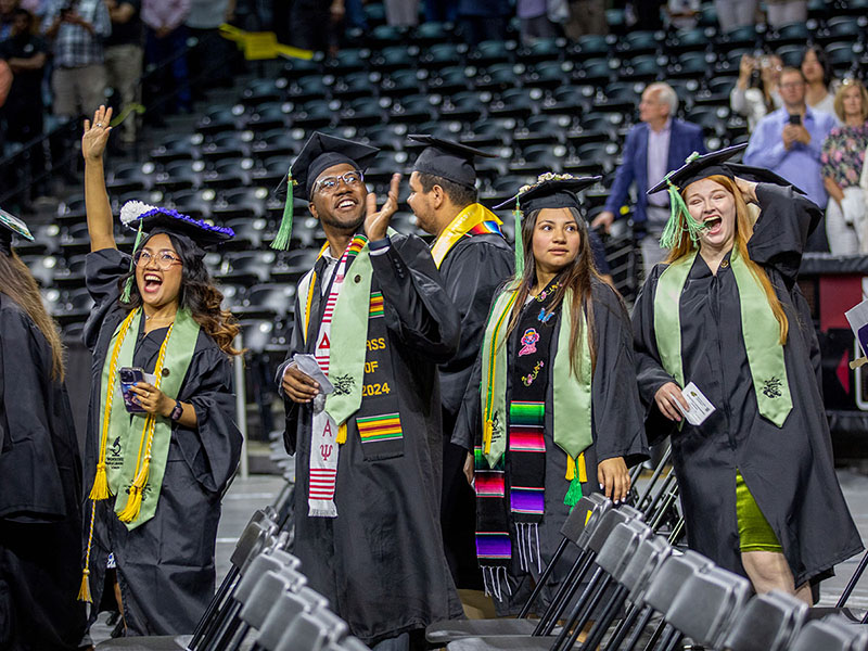 Wichita State grads celebrate at commencement ceremonies