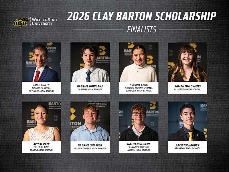 2026 Clay Barton Scholarship finalists