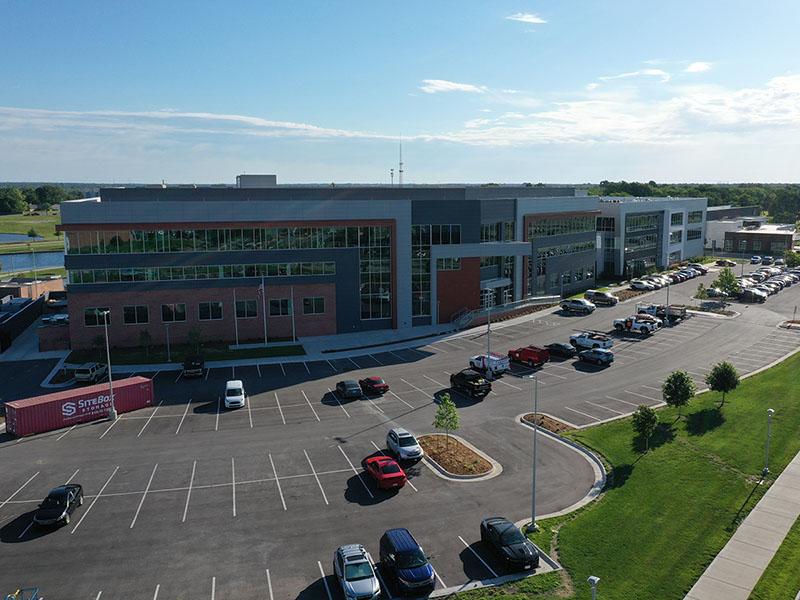ATF building on Wichita State campus
