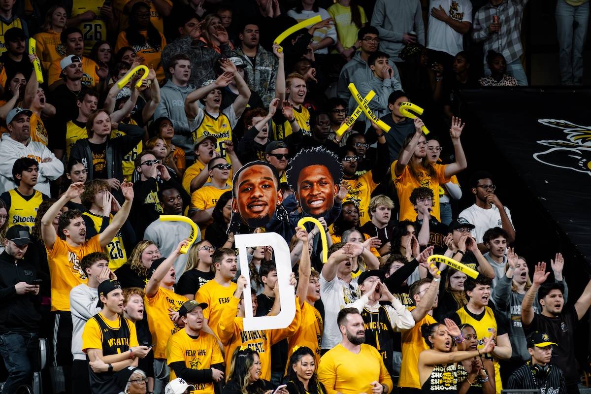 Wichita State basketball fans