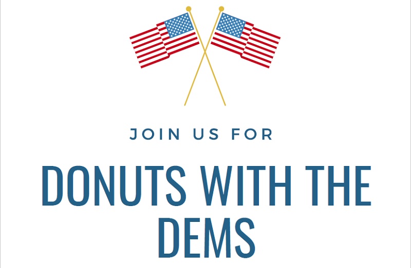 Donuts with Dems Aug. 31, 2018