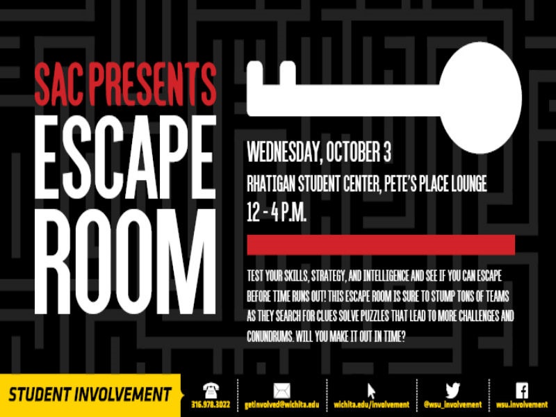 Escape Room Oct. 3, 2018