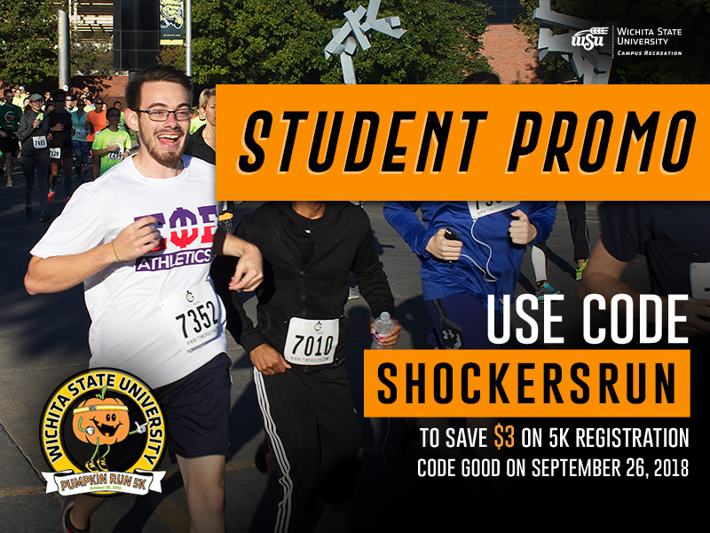 Pumpkin Run special for students Sept. 26, 2018