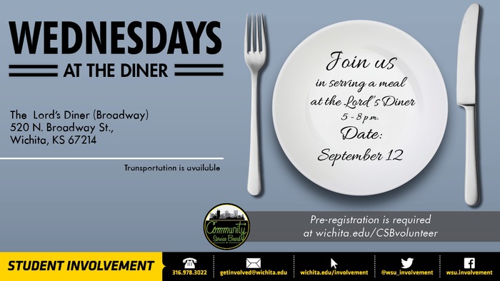 Wednesdays at the Diner Sept. 12, 2018