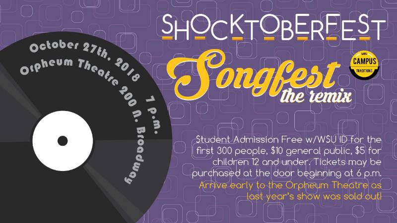 Songfest Oct. 27, 2018