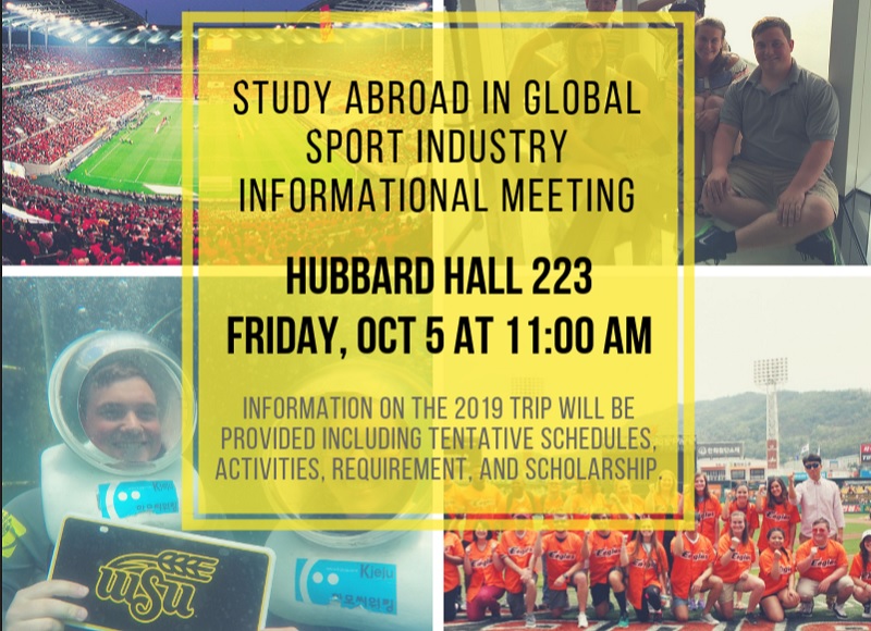 Study Abroad Meeting Oct. 5, 2018