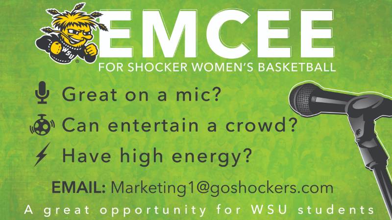 Emcee womens basketball games