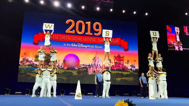 Shocker Cheer at nationals