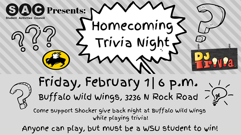 Trivia Night Feb. 1, 2019