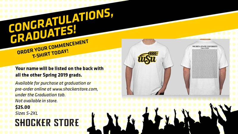 Commencement T-shirt spring 2019