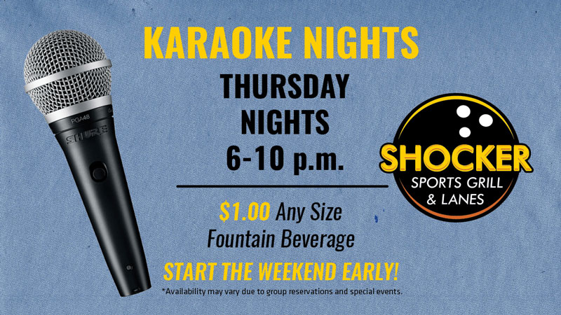 Karaoke at SSGL fall 2019