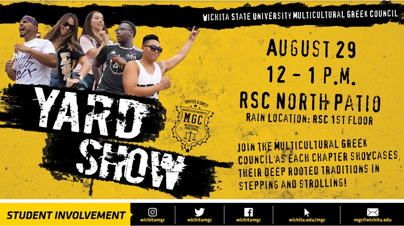 Multicultural Greek Council Yard Show Aug. 29, 2019