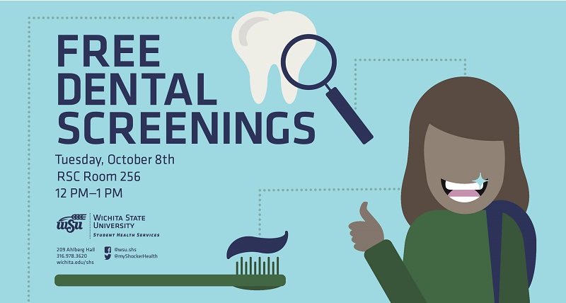 Free Dental Screenings Oct. 8, 2019