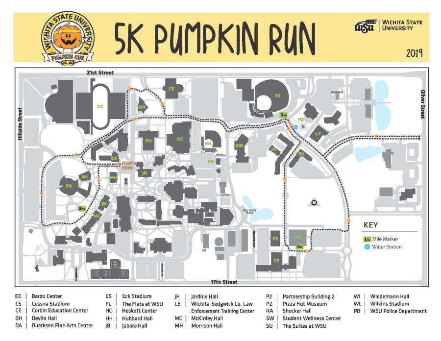 Pumpkin run route