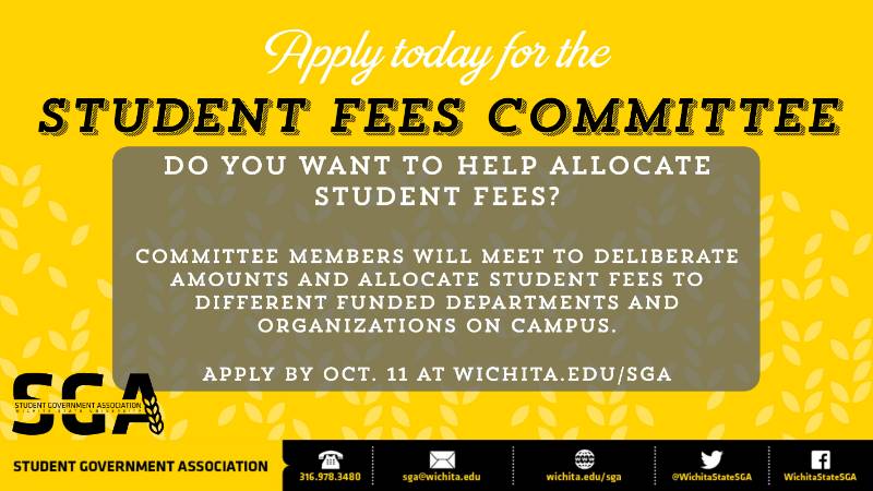 SGA Student Fees Committee Oct. 11, 2019