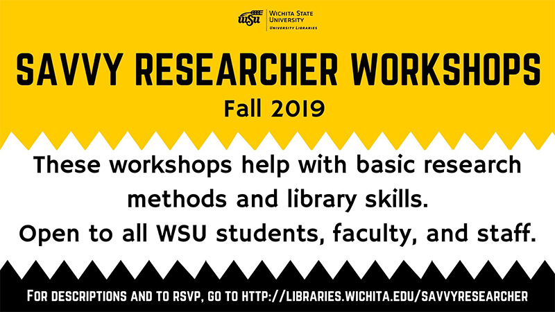 Savvy Research Workshops