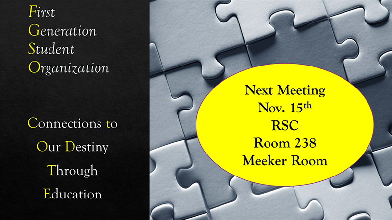 First-Generation Student Organization