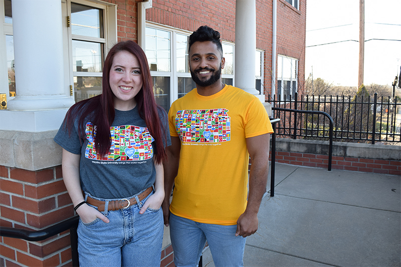 WSU international shirts