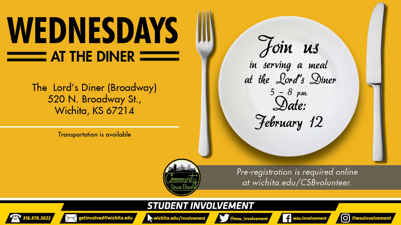 Serve at the Lord's Diner