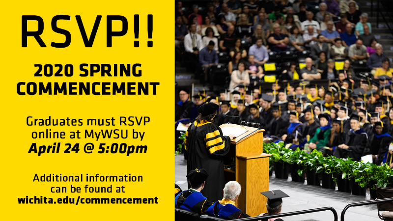 RSVP for 2020 spring commencement
