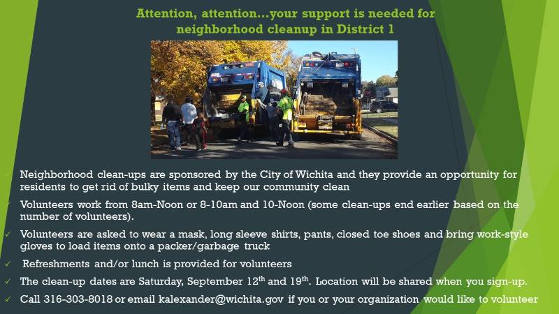 Neighborhood cleanup