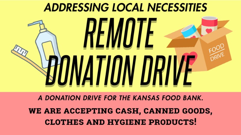 Business students drive for donations
