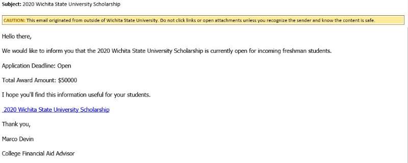 Spam email