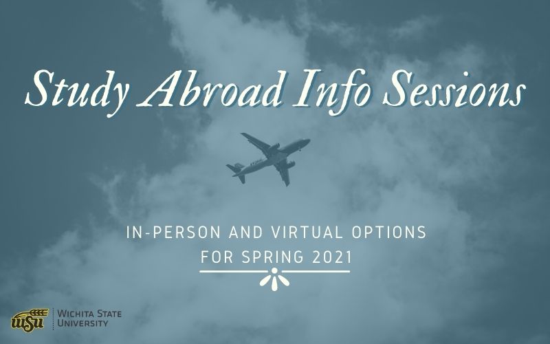 Study Abroad Info Sessions, In-person and Virtual Options for Spring 2021