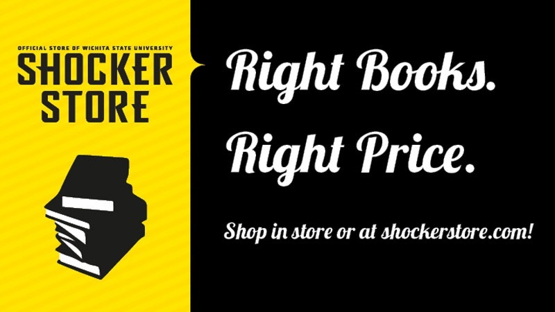 Textbooks at Shocker Store