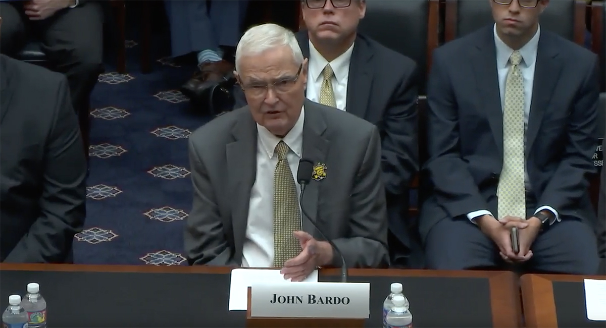 President Bardo before Congress
