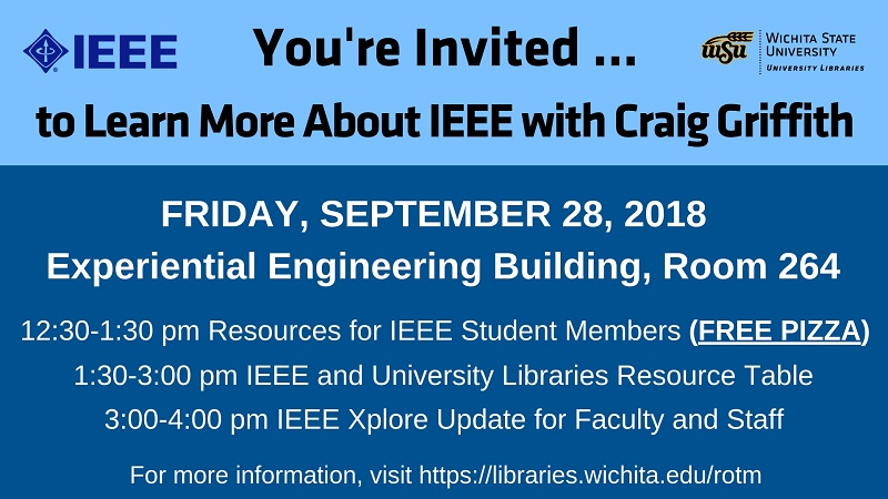 IEE event Sept. 28, 2018