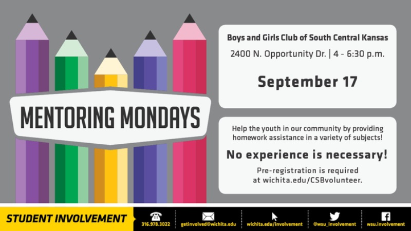 Mentoring Mondays Sept. 17, 2018