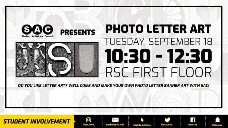Photo letter art Sept. 18, 2018