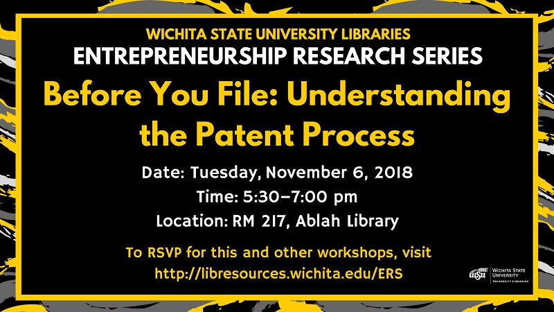 Library event Nov. 6, 2018
